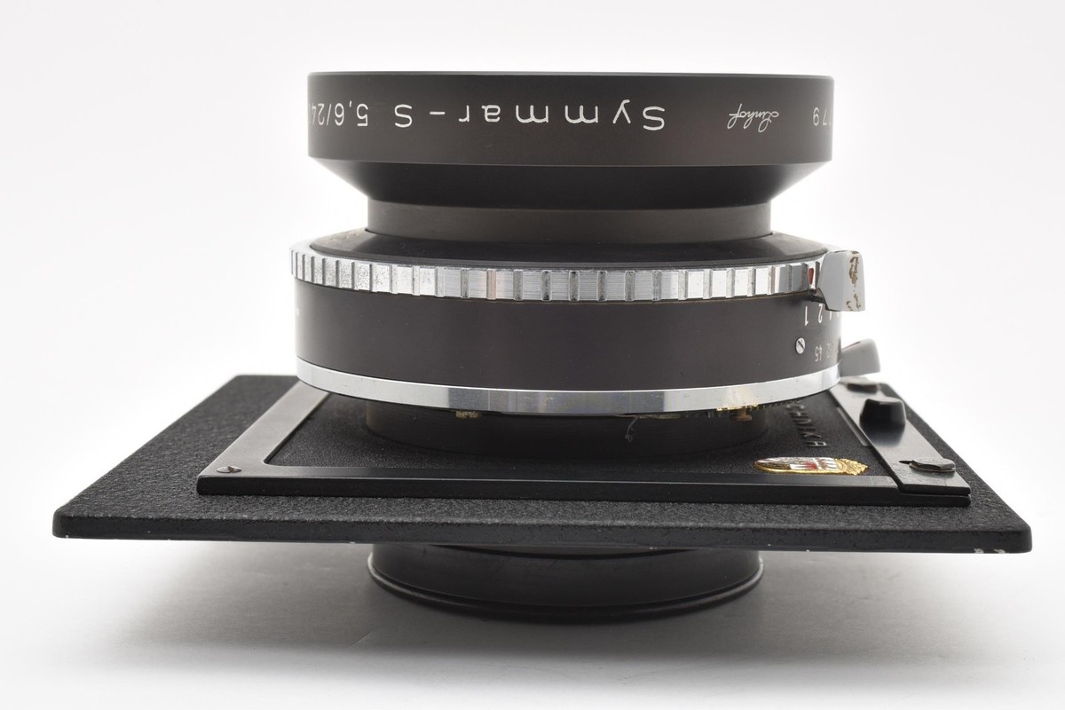 N MINT* Schneider Symmar-S 240mm f5.6 Lens Compur 3 w/ Adapter