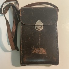 Antique Leather Lecia Leitz "Etrin"   bag Camera Case
