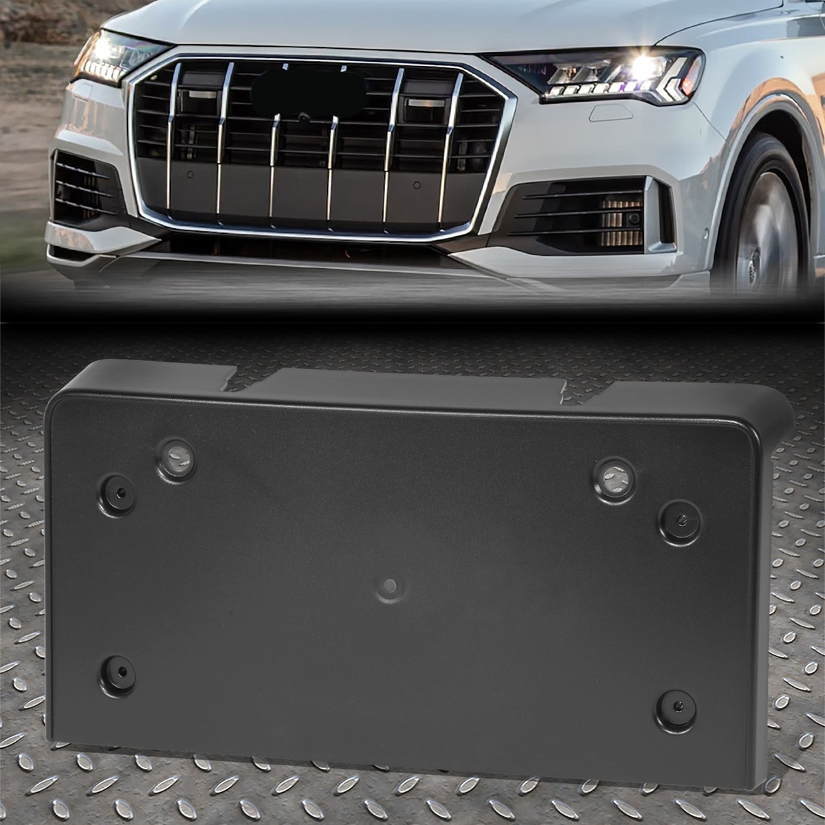 For 20-23 Audi Q7 Premium Prestige OE Style Front Bumper License