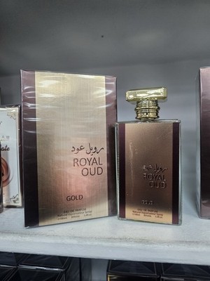 Gold Royal Oud Oud Eau de Parfum Spray 3.4 fl oz Regular Size Fragrance