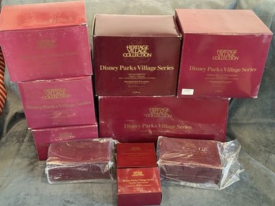 Dept 56 Original DISNEY VILLAGE + TINKER BELLS TREASURES Set of 11 MIB