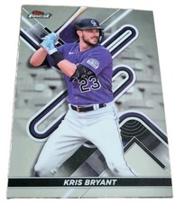 2022 Topps Finest Baseball Card #86 Kris Bryant Colorado Rockies (N7