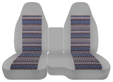Truck Seat Covers Fits 1991 To 2012 Ford Ranger 60-40 Highback Seat With Console