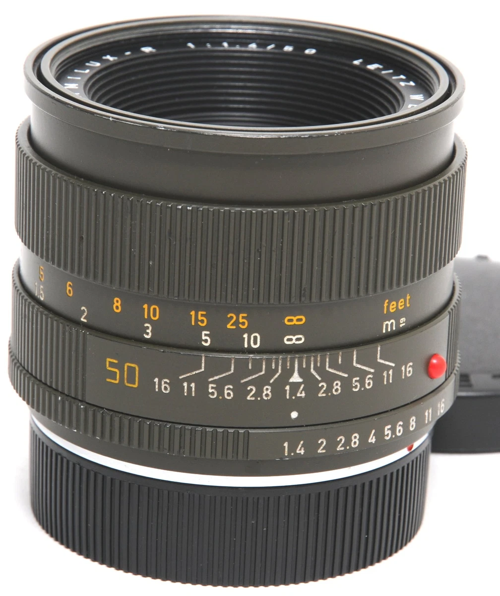 Leica SUMMILUX-R 50mm Focal f/1.4 Camera Lenses for sale - eBay