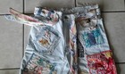 Artsy Upcycled Hippie Jeans Patchwork 9 Pockets Pearl Woodstock Size 36 Levis — photo 5