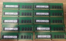  BULK LOT OF 10  16GB 1RX4 PC4-2666V RDIMM DDR4-17000 ECC Server Memory RAM
