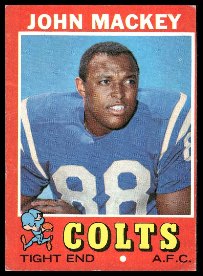 1971 Topps #175 John Mackey Baltimore Colts