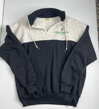 Vintage Lake Tahoe Pullover Sweatshirt Magic USA 1/4 Zip Size Large