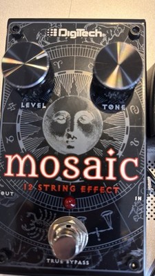 DigiTech Mosaic Polyphonic 12-String Guitar Effect Pedal - Open Box-new USA s/h