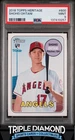 2018 Topps Heritage #600 Shohei Ohtani Rookie RC LA Angels PSA 9 Mint BNB233