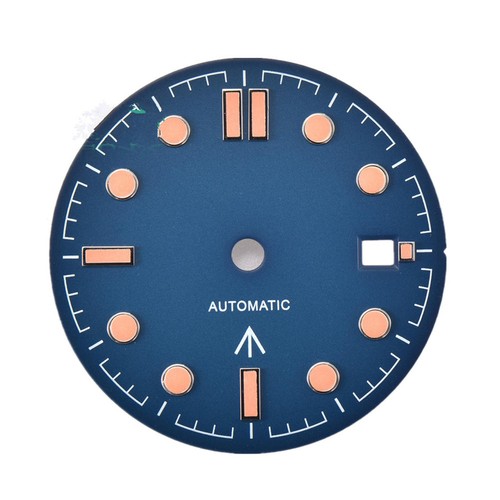 31mm Watch Dial Plate Green Luminous For ETA 2836 2824 Miyota 8215 8205 Movement - Picture 6 of 26