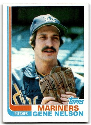 1982 Topps Traded Gene Nelson Baseball Cards #80T
