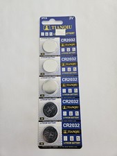 Fast Ship -5- New-cr2032 lithium Batteries, Tianqiu - Car Fobs, Ex Date 2029