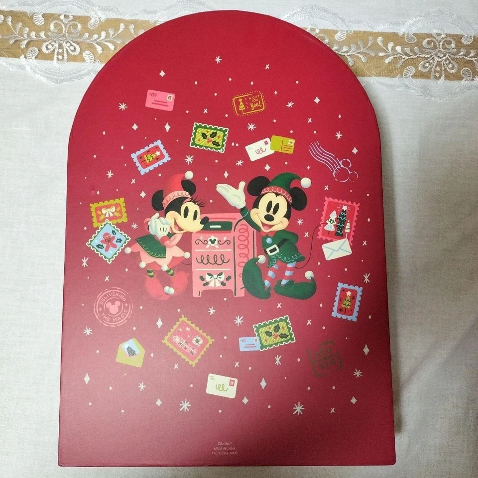 Disney Christmas Advent Calendar 2024 Limited Edition H40×W28×D7.3cm USED Japan - Image 4 of 4