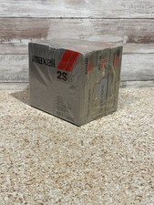 30 Maxell 2S Double Sided Double Density 3-10 Count Pack 5 1/4" Floppy Disks NEW