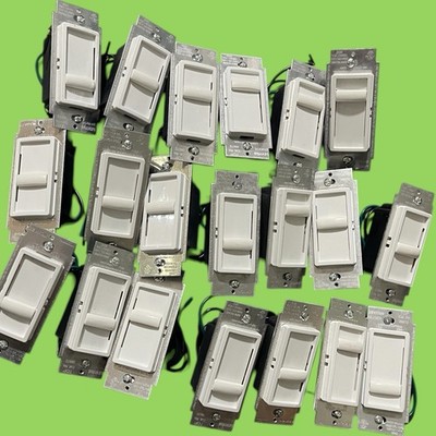 Leviton SureSlide White Dimmer Switch (LOT Of 20) IK