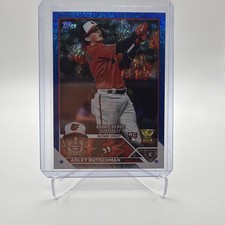 2023 Topps Update Series - Rookie Debut Adley Rutschman #US180 Blue Foil /999...