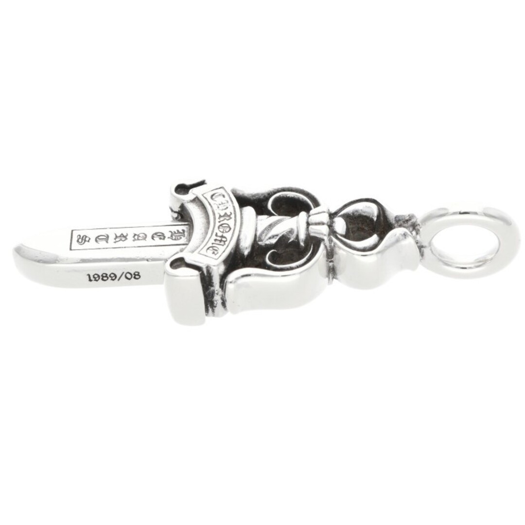 Chrome Hearts Double Dagger Silver Necklace Top Men's Used b97abd56d437a1ec1b7f3 thumbnail 5