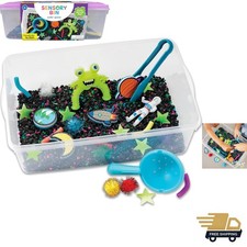 Galactic Sensory Bin for Toddlers: Creative Play with Space Rocks  Aliens