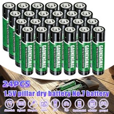 24x AAA Batteries Extra Heavy Duty 1.5V AAA UM4 Zinc-Carbon for Toys Calculator