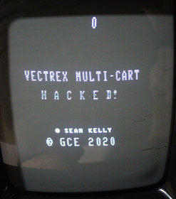 Vectrex 39 Game Multi-cart Multicart Hacked Sean Kelly Tested Tested & Working