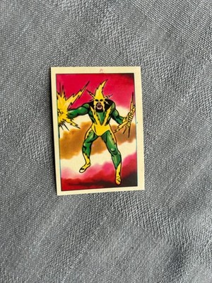 MARVEL SUPERHEROES 1980 (A.G.E.) VIGNETTE N°158 (6.4 cm x 4.5 cm) VERY GOOD CONDITION