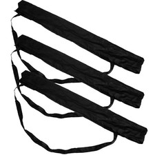 3 Pcs Umbrella Case Travel Parasol Carrying Personal Cover Black
