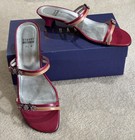 Last chance! Stuart Weitzman strappy kitten heels. Size 9.5 M. Original box. — photo 2