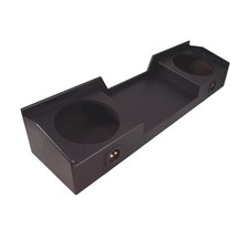 Custom Chevy Silverado 99-06 Ext Cab Truck Rhino Dual 12 Inches Subwoofer Box