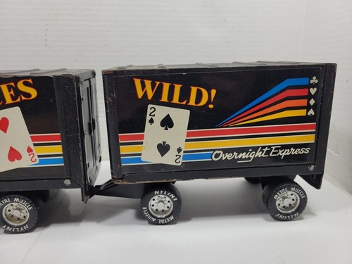 Nylint 9185 Tandem Rig Semi Duces Wild Overnight Express HTF raro - Foto 3 di 22