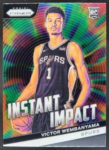 2023-24 Panini Prizm Victor Wembanyama Instant Impact RC Spurs AP6