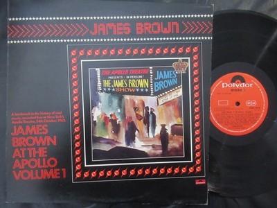 JAMES BROWN James Brown At The Apollo vol.1 /Reissue LP UK 1975 POLYDOR 2482-184