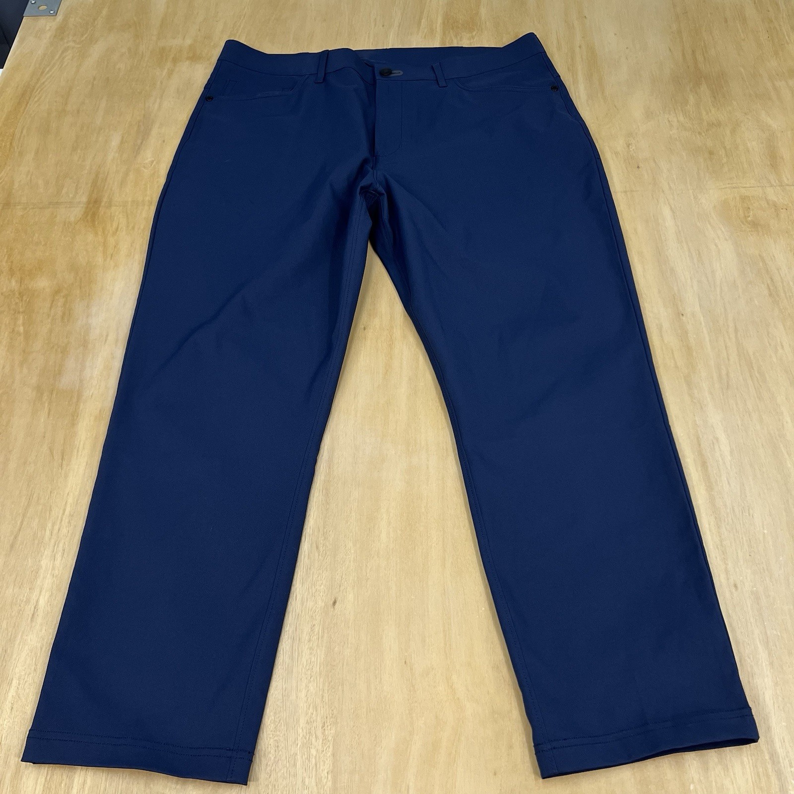 Public Rec Dealmaker 5 Pocket Work Pants Mens 36x28 Stretch Slim Straight Navy