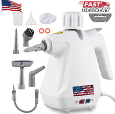 Pressurized Handheld Steam Cleaner Multi-Surface Steamer with 12Pcs Cleaning Kit