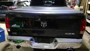Used Tailgate fits: 2016 Ram Dodge 1500 pickup w/rear view camera Grade C