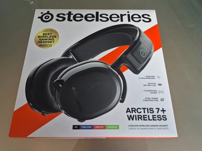Steelseries Arctis 7 + Lossless Wireless Gaming Headset OVP, Anleitung Dongle