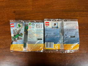 LEGO CREATOR 7804 & 7798 Lizard & Stegosaurus- Retired - NEW IN POLYBAGS