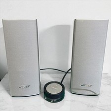 Bose Companion 20 Multimedia Speaker System Silver 100V JP Tested Used