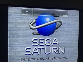 SEGA Saturn + Accessories  + Games Street Fighter Alpha, Daytona USA, NBA JAM