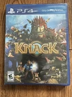 Knack (Sony PlayStation 4, 2013) Sealed! Authentic!! Mint!!! ~Pristine~