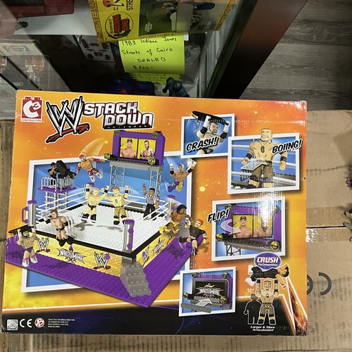 WWE WrestleMania XXX StackDown Ring Set 21035 John Cena Randy Orton Triple H New - Picture 3 of 3