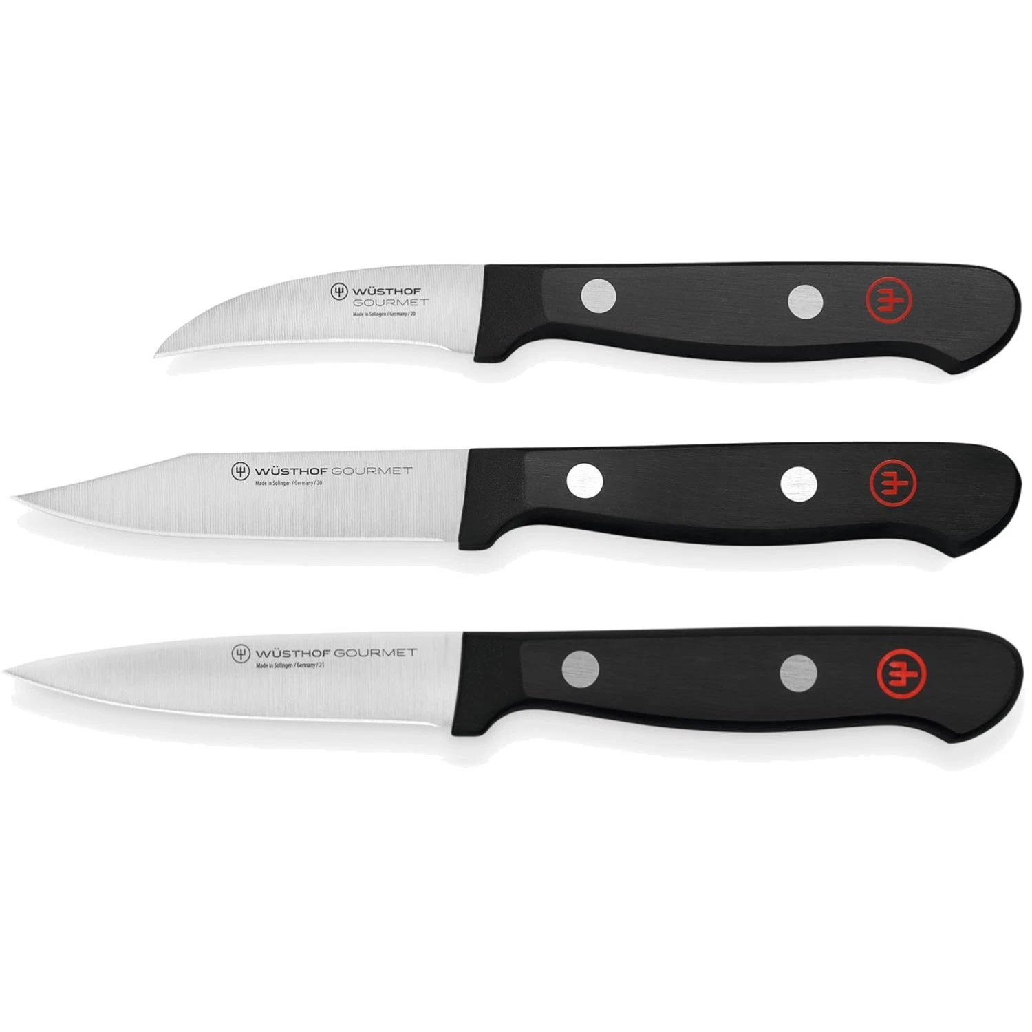 Gourmet 3-Pc Paring Knife Set