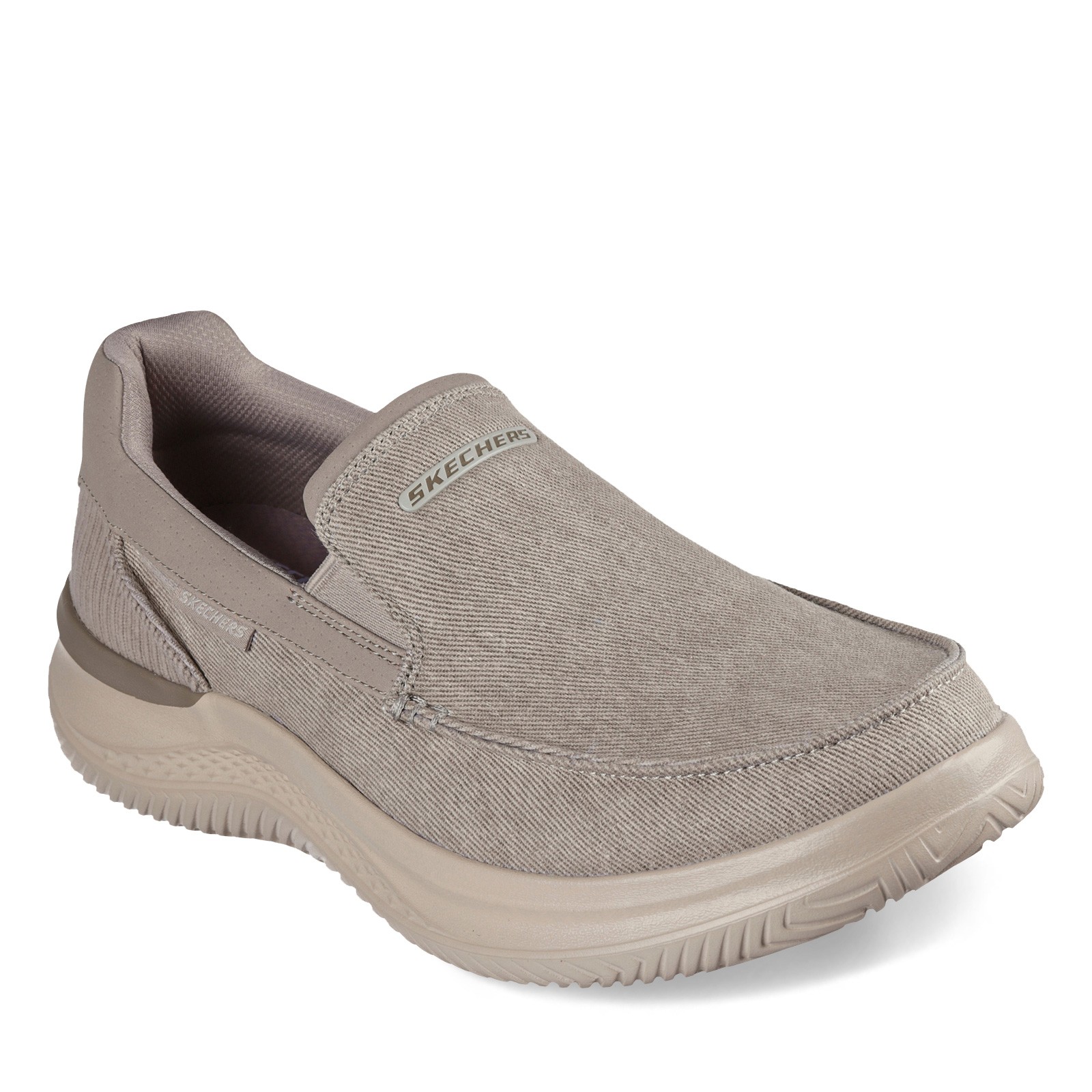 Men's Skechers, Hasting - Fielden Slip-On 205066-TPE Taupe FABRIC-AND-SYNTHETIC