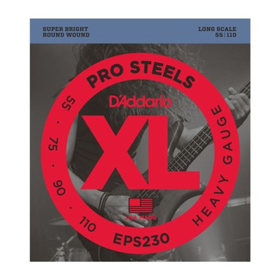 D'Addario 4er Bass XL Pro Steels 55-110 55-75-90-110, EPS230
