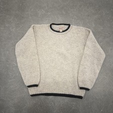 Vintage Woolrich Wool Grey Sweater Size Men  s L