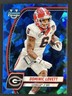 2024 Bowman Chrome University Sapphire Dominic Lovett #64 Georgia Bulldogs B