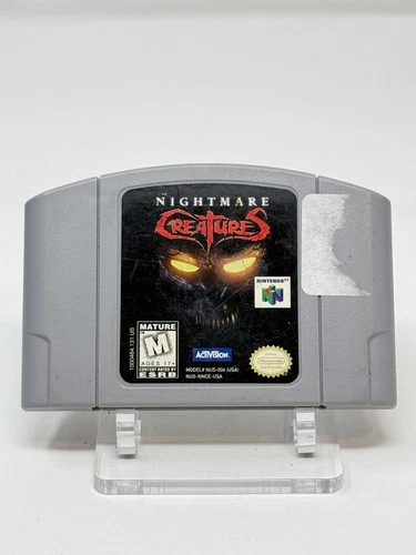 Nightmare Creatures N64 Loose