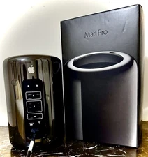 Apple Mac Pro (Late 2013)-6 Core Xeon 3.5GHz/32GB RAM/Dual FirePro D700/ OG Box