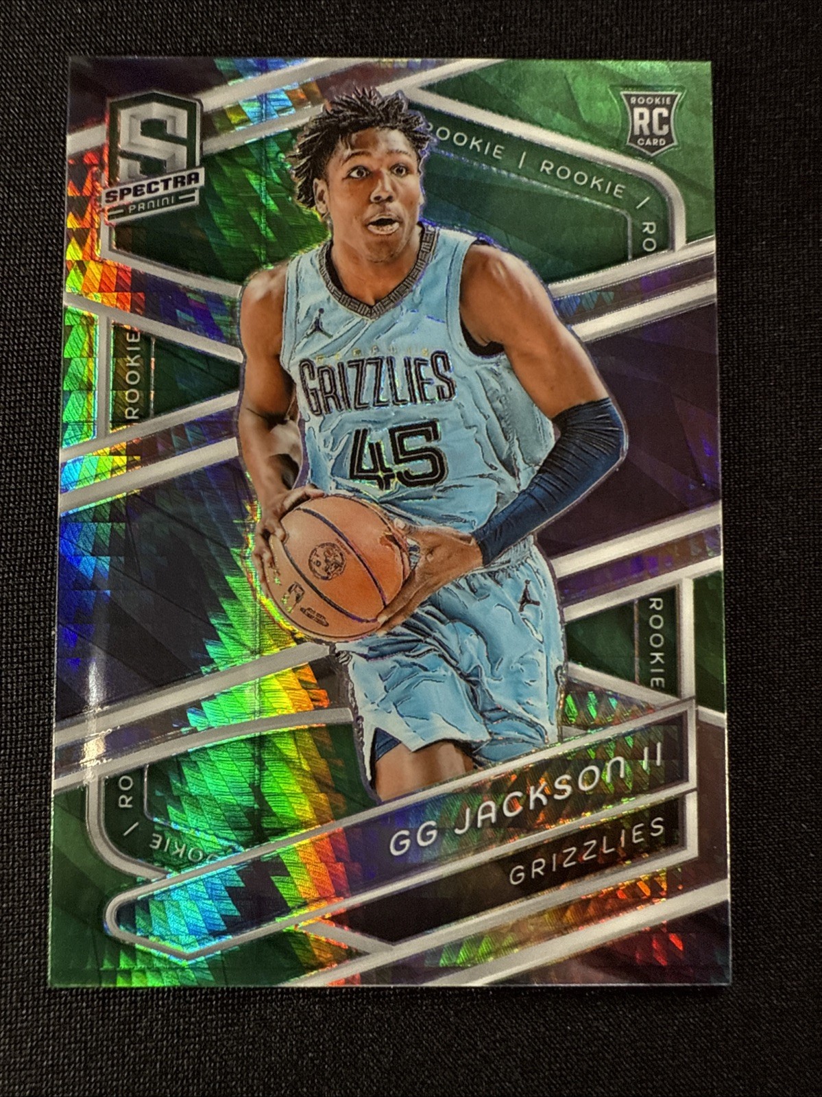 GG Jackson II Rookie Card RC 2023-24 Panini Spectra International Green /75 #145