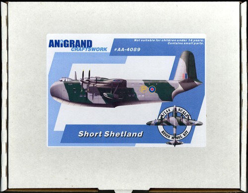 Anigrand Models 1/144 SHORT SHETLAND British Flying Boat - Picture 1 of 4